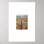 Florence - rue d'en haut poster
