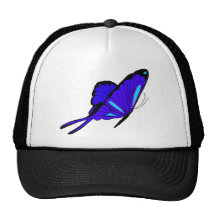 Flottements profonds de bleu casquette
