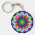 Flower power 2 Keychain Sleutelhanger