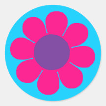 Flower power adhésif