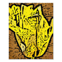 Flower Power in yellow Photo
