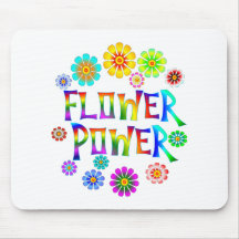 FLOWER POWER TAPIS DE SOURIS