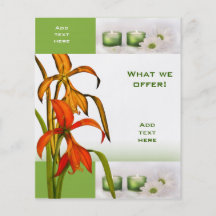 Flyer Beauty Salon Spa Groene B Kleine Sjabloon Folder