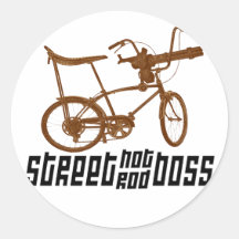 Folie de vélo autocollant rond