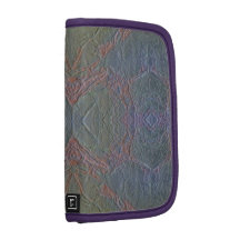 Folio bleu brillant de marbre de Digitals mini Agenda