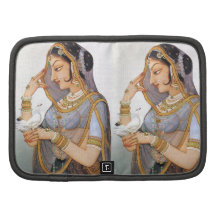 folio de pousse-pousse, planificateur, Inde, femme Agenda
