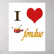 fondue du coeur i affiche
