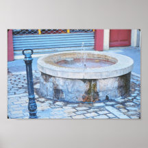 Fontaine romaine poster
