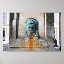Fontaine romaine poster