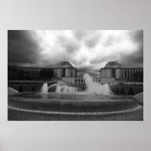 Fontaines de Trocadero Posters