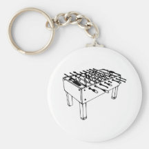 Foosball - le football de Tableau Porte-clé