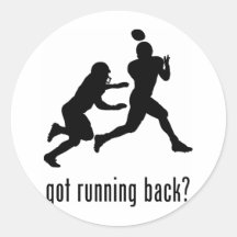 Football Ronde Stickers