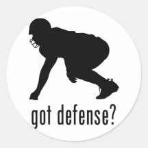 Football Ronde Stickers