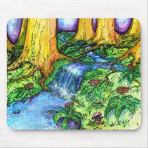 Forêt Tapis De Souris
