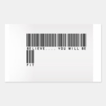 forme physique autocollants rectangulaires