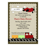 Formez et surfacez l'invitation mignonne de baby s