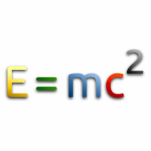 Formule d'équivalence masse-énergie photos en relief
