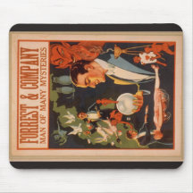 Forrest & Company, "homme cru de beaucoup de mystè Tapis De Souris