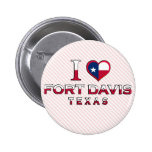 Fort Davis, Texas Speld Buttons