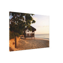 Foto Grote Caymaneilanden van het Strand van de Ku Canvas Print