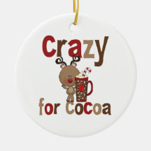 Fou pour le cacao ornement de noël