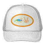 fourmis : fourmi bleue et verte casquettes de camionneur