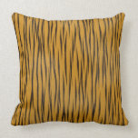 Fourrure de tigre de Faux - oreiller bilatéral oreillers american
