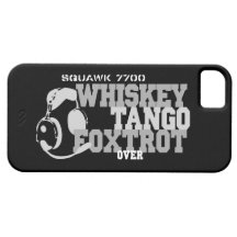 Fox-trot de tango de whiskey - humour d'aviation étui iPhone 5