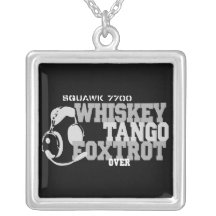 Fox-trot de tango de whiskey - humour d'aviation colliers
