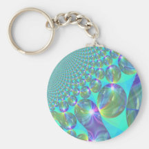 Fractal Bellen Keychain Sleutel Hanger