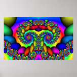 Fractal Boom van het Leven Afdruk