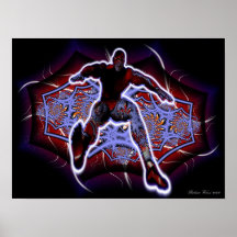 Fractal Man Print