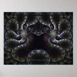 Fractal van Octoid Poster