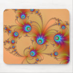 Fractal Vuurwerk Mousepad Muis Mat