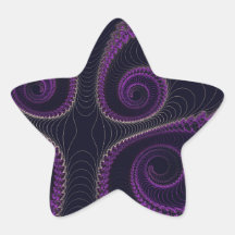 Fractale en spirale divine adhésif