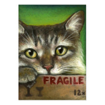 FRAGILE CARTE DE VISITE