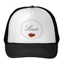 Fraise mignonne personnalisable casquettes de camionneur