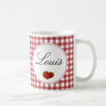 Fraise mignonne personnalisable tasses à café