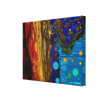 Fram - toile d'art abstrait