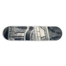 Français inspiré skateboard customisable