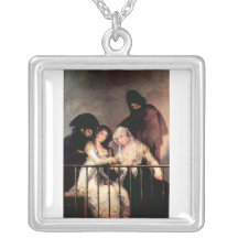 Francisco de Goya - Majas op een Balkon Persoonlijke Sieraden