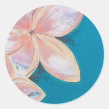 FRANGIPANI HET DROMEN STICKER