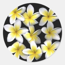 Frangipani Stickers