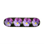 Frans Blauw Paars Viooltje Skate Deck
