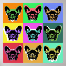 Frans buldogposter