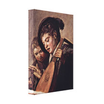 Frans Hals - le baroque des musiciens Toile Tendue
