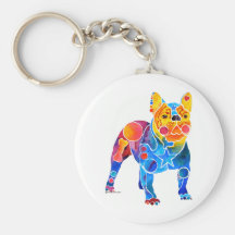 Franse Buldog Sleutelhangers