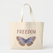 FREEDOM BUTTERLY TOTE BAG
