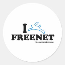 Freenet de lapin autocollants