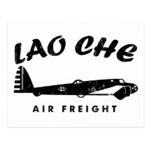 Freightb d'air de LAO-CHE Carte Postale